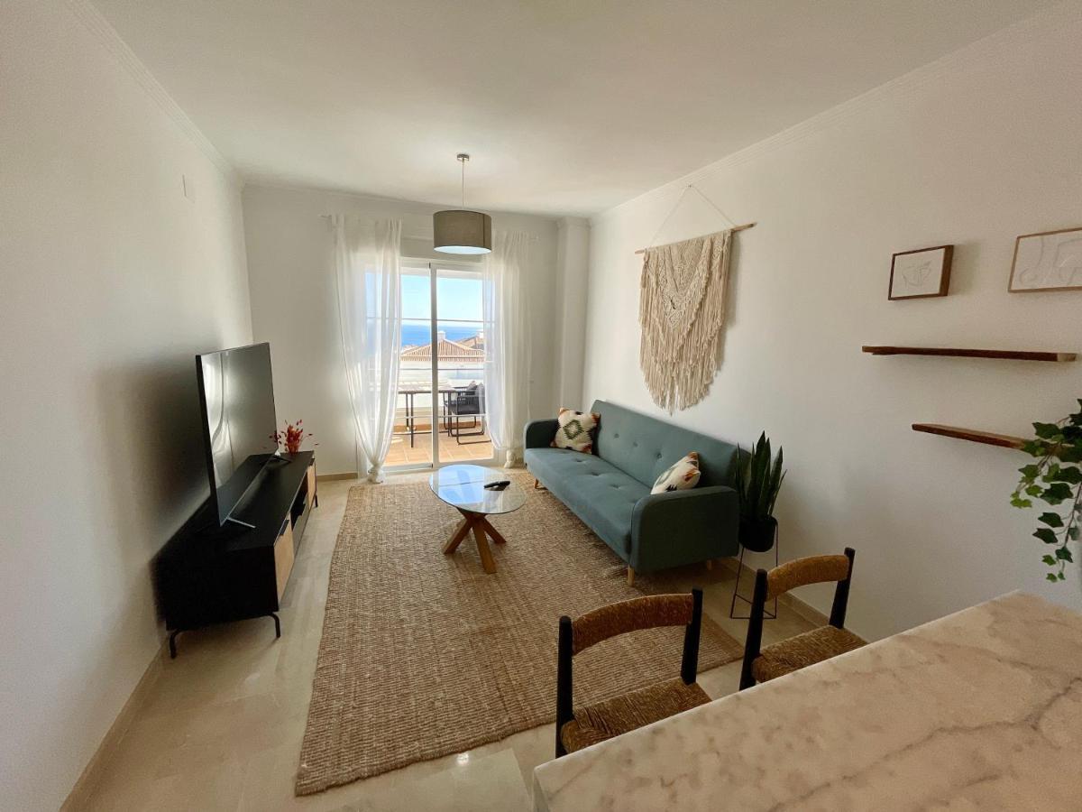 Hill Sea View Apartment Manilva Bagian luar foto